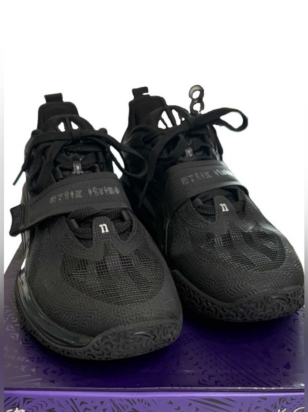 New with Box  - ANTA Kai 1 “Triple Black" 2024 - 8126C1102S-10 Men’s Size 10.5